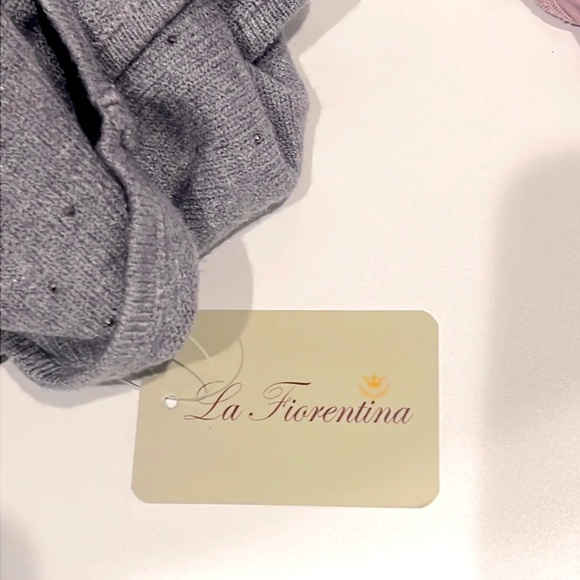 NWT Grey La Fiorentina one size fits most Poncho - Picture 7 of 7